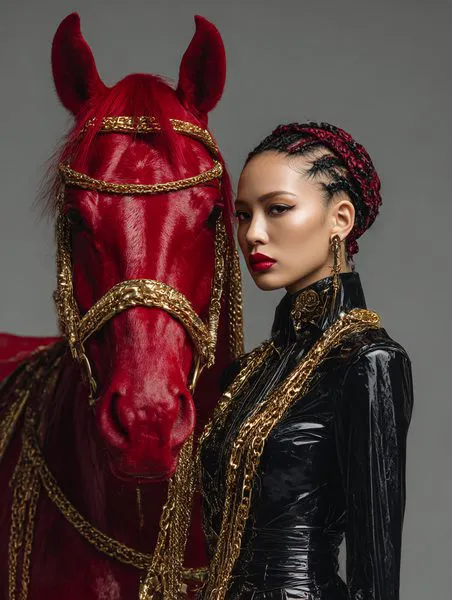 Editorial fashion content example