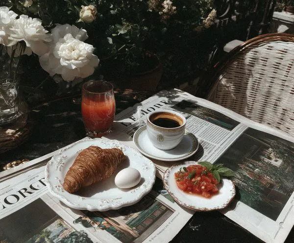 Editorial hospitality content — warm natural light, calm luxury interiors, soft earth tones